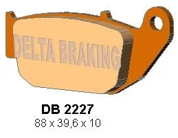 HONDA CRF300L RALLY REAR BRAKE PADS DELTA DB2227