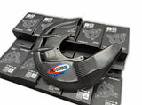 PRO CARBON HONDA FRONT DISC GUARD INCLUDING FITTING KIT  ALL CR / CRF MODEL 2004-2024