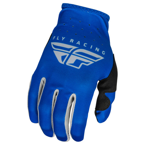 Fly Racing 2023 Lite Adult Gloves (Blue/Grey)