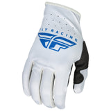 Fly Racing 2023 Lite Adult Gloves (Grey/Blue)
