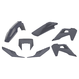 PLASTIC KIT HUSQVARNA TE150-300, FE250-450 20-23 (DOES NOT INCLUDE REAR FENDER LUGS)