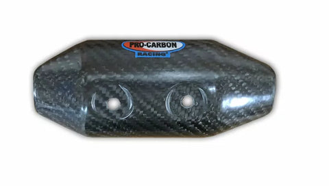 PRO CARBON UNIVERSAL EXHAUST GUARD / PIPE GUARD BOMB GUARD FOR DEP