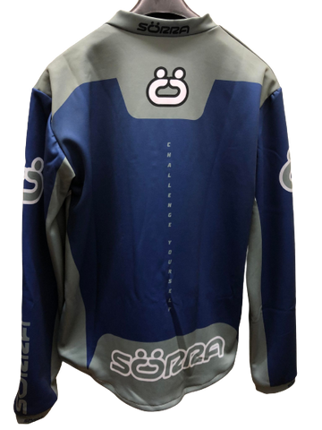 SORRA TRIALS MICRO FLEECE JACKET NAVY/GREY