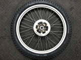 USED GAS GAS TX TXT EDITION TRIALS FRONT WHEEL WITH DISC & TYRE