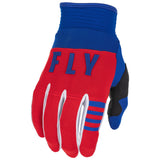 FLY 2022 F-16 ADULT  MOTOX ENDURO TRIALS GLOVES RED/WHITE/BLUE LARGE