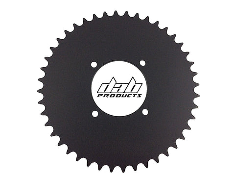 DAB PRODUCTS 4 BOLT REAR FIM STYLE TRIALS SPROCKET 38T TEETH BLACK TRS VERTIGO