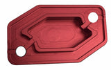 DAB PRODUCTS BRAKTEC PATTERN CLUTCH MASTER CYLINDER COVER & SCREWS RED - Trials Bike Breakers UK