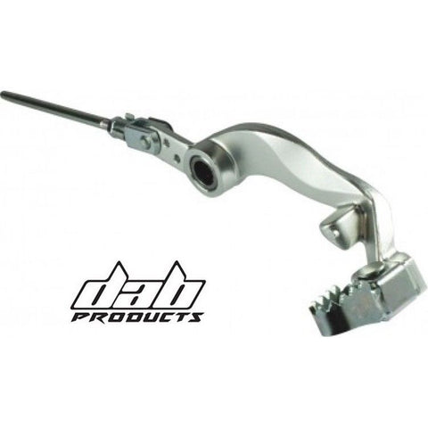 DAB PRODUCTS BETA REV3 REAR BRAKE PEDAL LEVER SILVER 2005-2008 MODELS