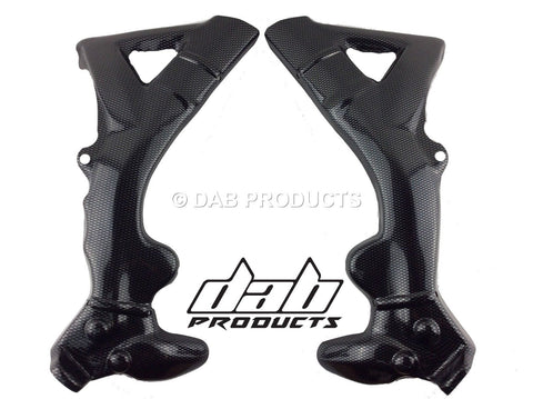 DAB PRODUCTS TRS ONE RR CARBON WEAVE LOOK FRAME COVERS PROTECTORS 1PR
