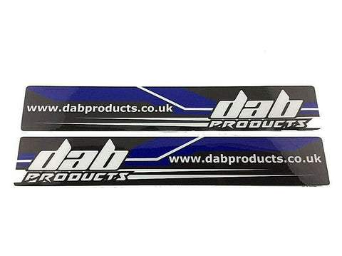 DAB PRODUCTS TRIALS UNIVERSAL LOWER FORK  STICKERS 1PR