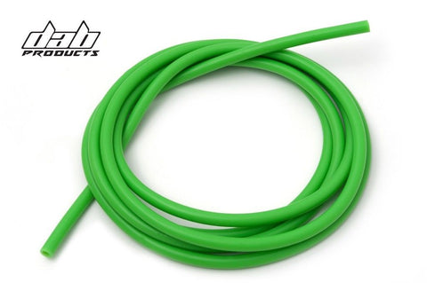 DAB PRODUCTS SILICONE CARB BREATHER HOSE 3MM BORE X 3MTR LONG  GREEN