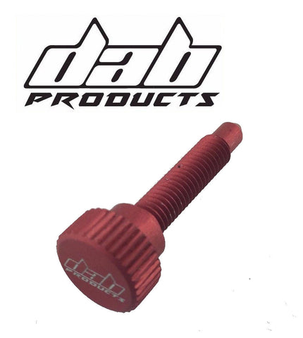 DAB PRODUCTS DELLORTO TRIALS  CARB IDLE TICKOVER ADJUSTMENT SCREW RED