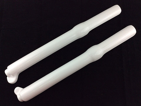 DAB PRODUCTS TECH TRIALS FULL LENGTH FORK GUARDS COVERS WHITE