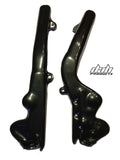 DAB PRODUCTS SCORPA SY250  2003-2009 CARBON LOOK FRAME PROTECTORS COVERS - Trials Bike Breakers UK
