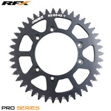 RFX PRO SERIES  6 BOLT REAR TRIALS SPROCKET 42 TEETH BLACK FITS GAS GAS & SHERCO - Trials Bike Breakers UK