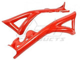 DAB PRODUCTS GAS GAS TXT PRO RED PLASTIC FRAME COVERS PROTECTORS 2011-2020 - Trials Bike Breakers UK
