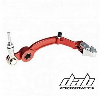DAB PRODUCTS GAS GAS TXT PRO REAR BRAKE LEVER PEDAL RED 2009-2018 MODELS