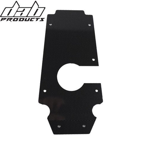 DAB PRODUCTS SHERCO TRIALS CARBON LOOK ENGINE SPLASH GUARD 2010-2015 MODELS