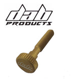 DAB PRODUCTS KEIHIN PWK CARB IDLE TICKOVER ADJUSTMENT SCREW GOLD - Trials Bike Breakers UK