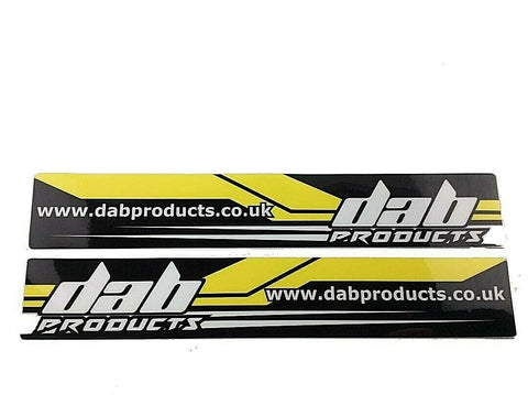 DAB PRODUCTS TRIALS UNIVERSAL LOWER FORK  STICKERS 1PR