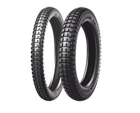 MICHELIN X11 FRONT AND REAR TRIALS TYRES  1PR