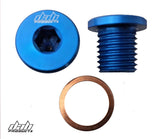 DAB PRODUCTS ENGINE/GEARBOX OIL FILLER PLUG SCREW BLUE GAS GAS SHERCO TRS JGAS - Trials Bike Breakers UK
