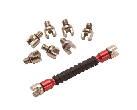 DAB PRODUCTS SPOKE KEY INTERCHANGEABLE MULTI TIP TYPE SIZES 5.4mm TO 7.0mm