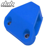 DAB PRODUCTS TRIALS ANGLED CHAIN TENSIONER PAD WITH SCREWS & NUTS      BLUE - Trials Bike Breakers UK