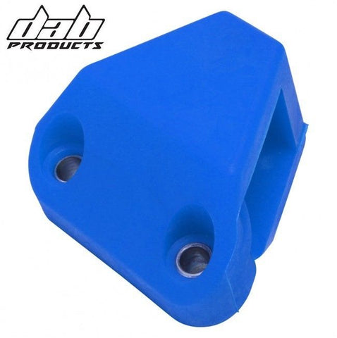 DAB PRODUCTS TRIALS ANGLED CHAIN TENSIONER PAD WITH SCREWS & NUTS      BLUE