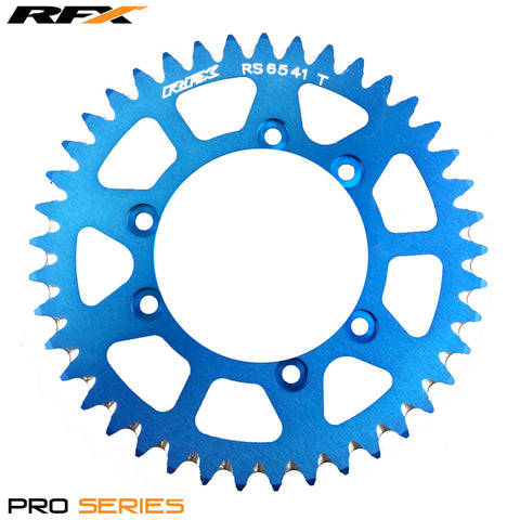 RFX PRO SERIES 6 BOLT REAR TRIALS SPROCKET 41 TEETH BLUE FITS GAS GAS & SHERCO