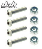 DAB PRODUCTS BETA REV3 REAR SPROCKET NUT AND BOLT SET 4PC 2003-2008 - Trials Bike Breakers UK