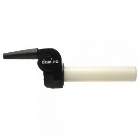 DOMINO FAST ACTION TRIALS THROTTLE ASSEMBLY WHITE TUBE