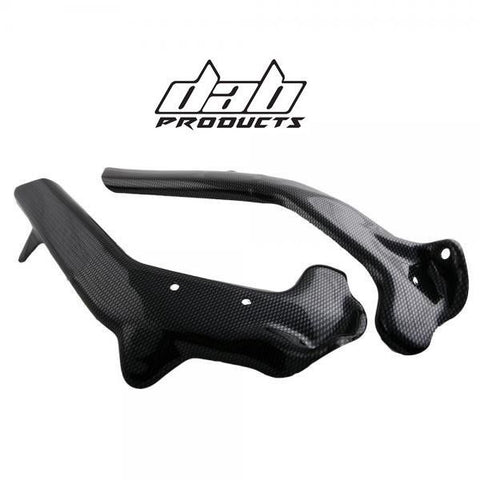 DAB PRODUCTS SHERCO TRIALS 2007-2009 CARBON LOOK FRAME PROTECTORS COVERS