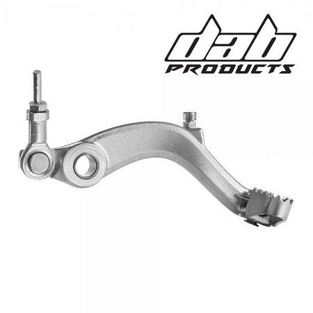 DAB PRODUCTS OSSA TR  REAR BRAKE LEVER PEDAL SILVER 2011-2015