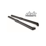 DAB PRODUCTS UNIVERSAL TRIALS FULL LENGTH FORK GUARDS COVERS CARBON LOOK - Trials Bike Breakers UK