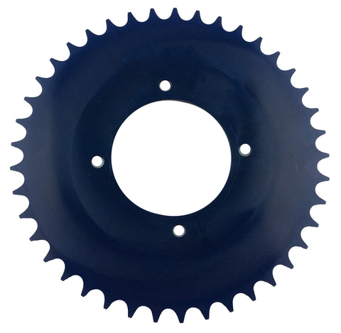 DAB PRODUCTS 4 BOLT REAR FIM STYLE TRIALS SPROCKET 43T BLUE