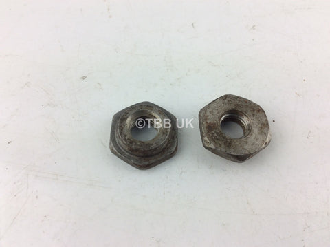 USED GAS GAS TXT PRO BASH PLATE REAR FIXING NUTS X2