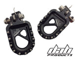 DAB PRODUCTS 55MM WIDE PERFORMANCE ALLOY TRIALS FOOTRESTS FOOTPEGS GAS GAS 4RT - Trials Bike Breakers UK