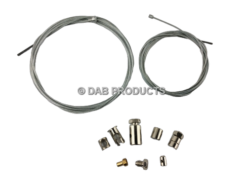 DAB PRODUCTS UNIVERSAL CLUTCH BRAKE & THROTTLE CABLE REPAIR KIT FANTIC BSA