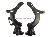 DAB PRODUCTS BETA EVO CARBON WEAVE FRAME COVERS PROTECTORS 2009-2022 MODELS