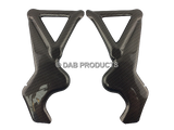 DAB PRODUCTS VERTIGO ICE HELL COMBAT REPLICA CARBON WEAVE LOOK FRAME PROTECTORS COVERS