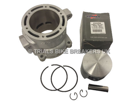 2011 ONWARDS SHERCO TRIALS  ST 290 CYLINDER BARREL & PISTON KIT