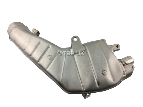 GENUINE 2002>2008 GAS GAS PRO ALLOY MIDDLE EXHAUST BOX *NEW UNUSED*