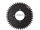 4 BOLT REAR FIM STYLE TRIALS SPROCKET 44T TEETH BLACK