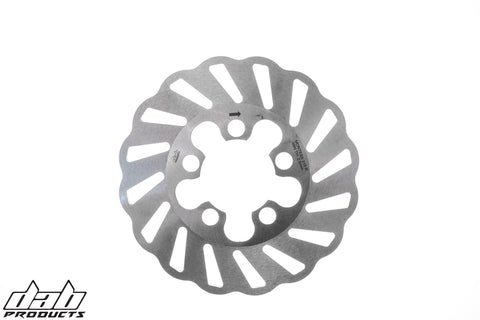 DAB PRODUCTS SLOTTED WAVY  REAR BRAKE DISC FOR  MONTESA COTA 315R 1997-2004