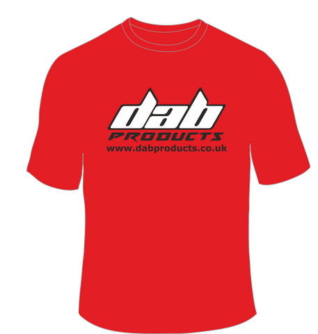 DAB PRODUCTS TEAM T SHIRT RED