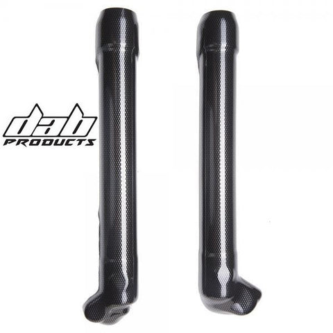 DAB PRODUCTS PAIOLI TRIALS LOWER FORK GUARDS COVERS CARBON LOOK BETA SHERCO