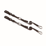 DAB PRODUCTS 2PC TIE DOWN STRAPS WITH EXTRA LOOP BLACK
