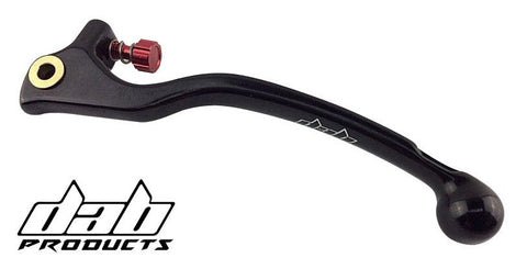 DAB PRODUCTS PERFORMANCE TRIALS AJP & BRAKTEC  CLUTCH LEVER & ADJUSTER BLACK/RED