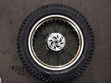 USED GAS GAS PRO REAR WHEEL WITH SPROCKET DISC & TYRE WILL FIT OTHERS MONTESA SHERCO